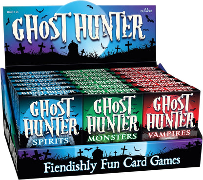 Cheatwell Games Ghost Hunter Spirits Card Game - Ghost Hunter Expandable Card Game Spirits, Designed For 2-6 players, ages 12+