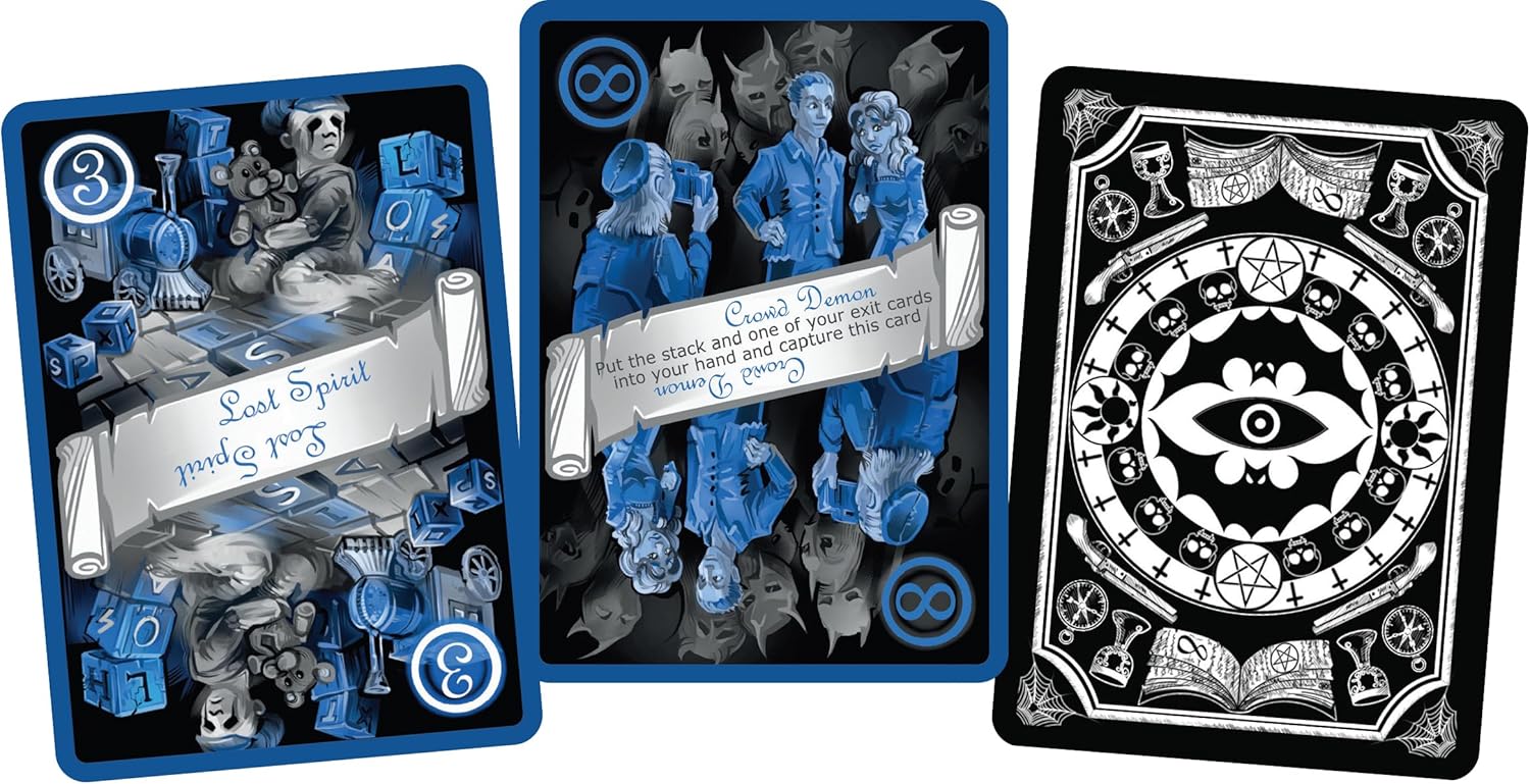 Cheatwell Games Ghost Hunter Spirits Card Game - Ghost Hunter Expandable Card Game Spirits, Designed For 2-6 players, ages 12+