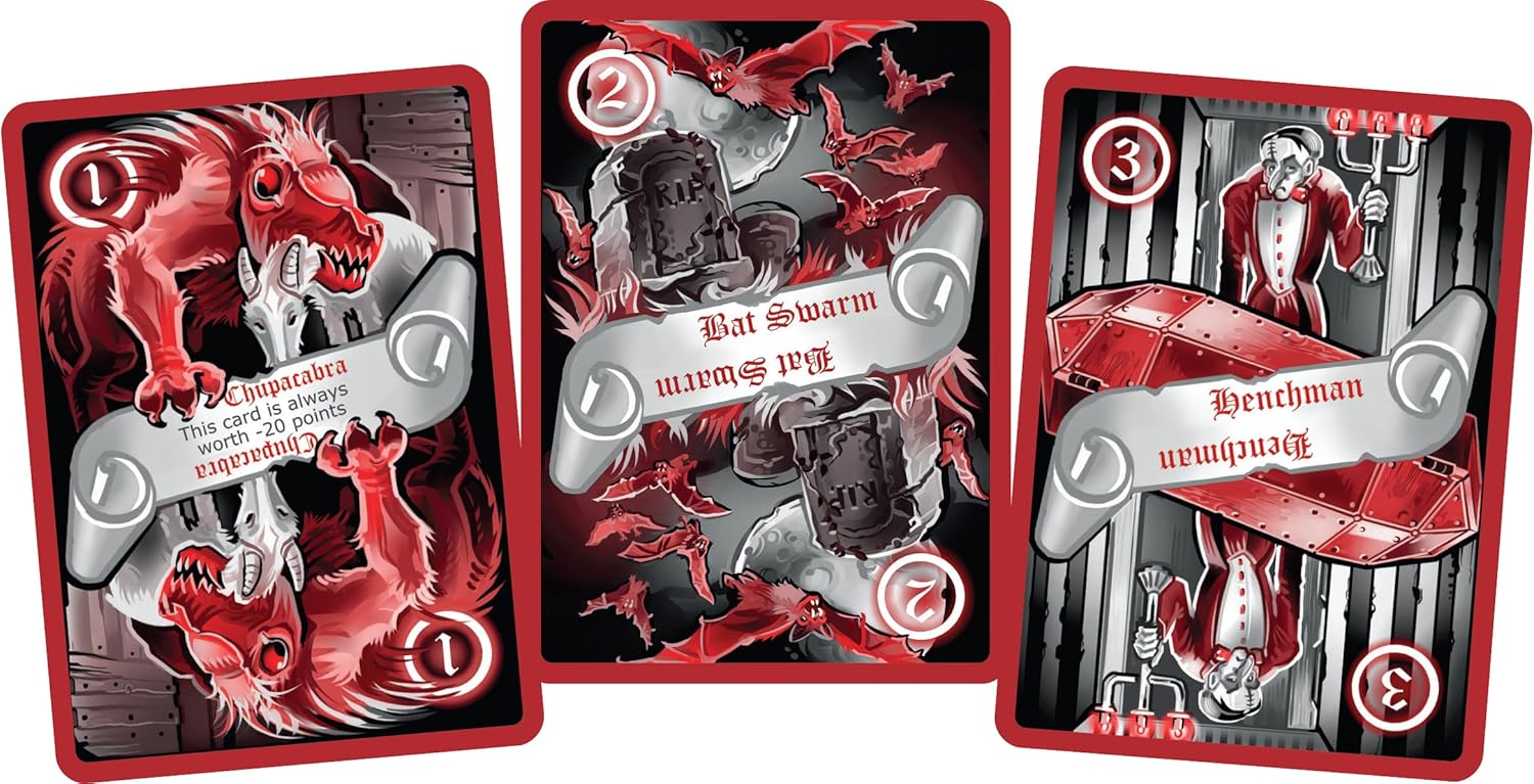 Cheatwell Games Ghost Hunter Vampires Card Game - Ghost Hunter Expandable Card Game Vampires, Designed For 2-6 players, ages 12+