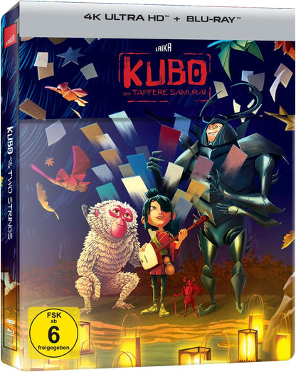 Kubo - Der tapfere Samurai - Steelbook (4K Ultra HD)