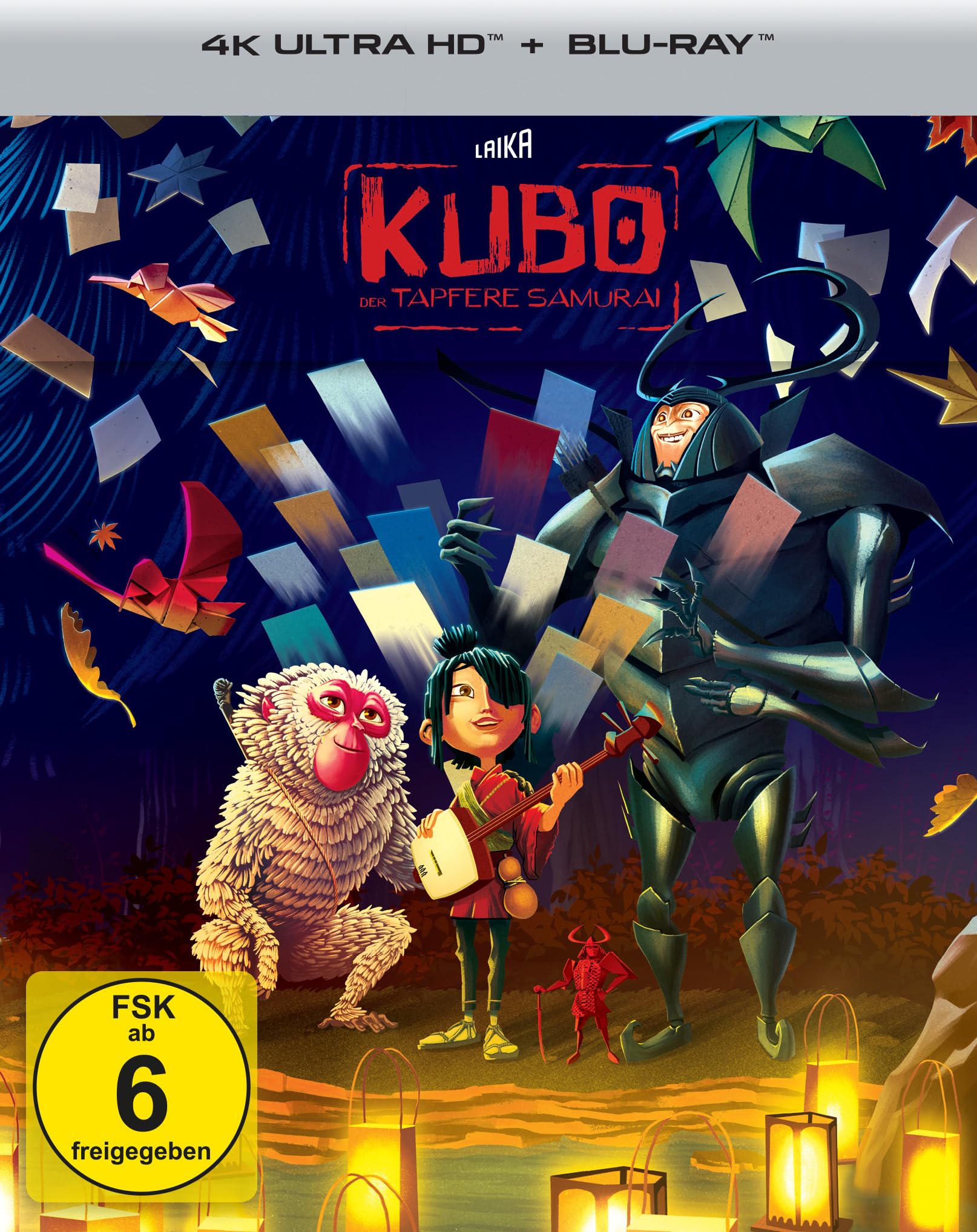 Kubo - Der tapfere Samurai - Steelbook (4K Ultra HD)