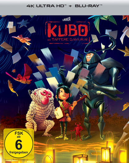 Kubo - Der tapfere Samurai - Steelbook (4K Ultra HD)
