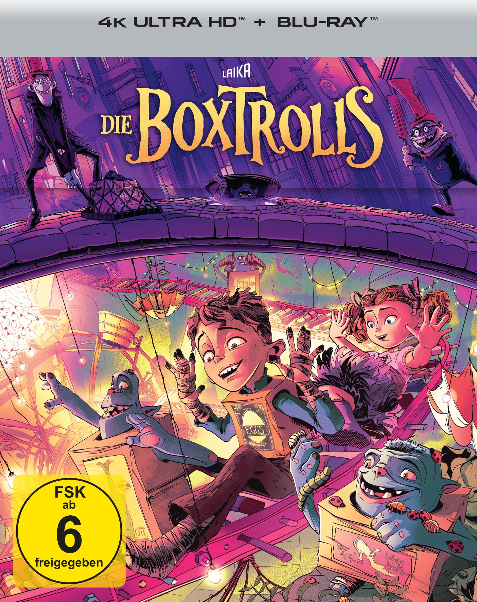 Die Boxtrolls - Steelbook (4K Ultra HD)