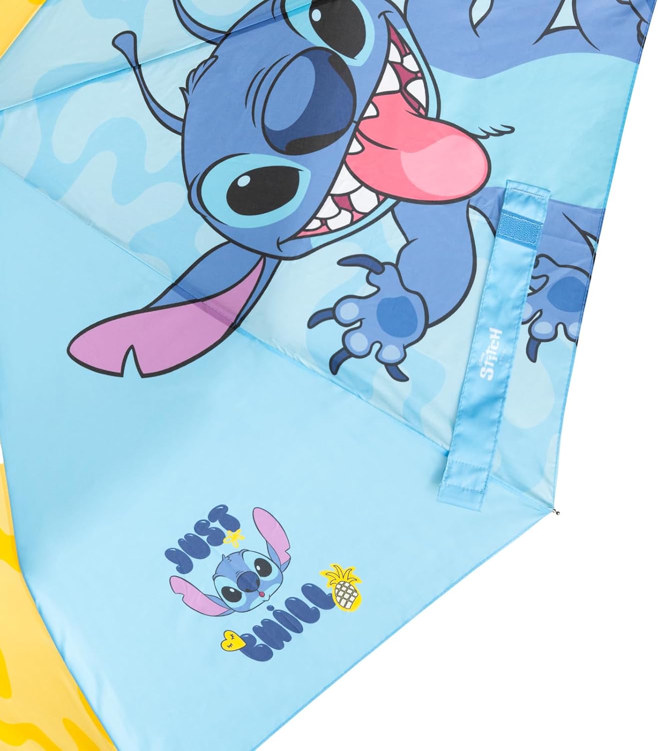 Grupo Erik Ombrello Pieghevole Stitch | Mini ombrello piccolo ideale per bambina/bambino | Ombrello infantile compatto | Regalo per bambina di 10 anni | Regali di Lilo e Stitch