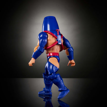 Masters of the Universe Origins Action Figure Cartoon Collection Man-E-Faces 5.5-inch 1980s TV Heroic Warrior, Changeable Face, Mini-Comic, JBM80