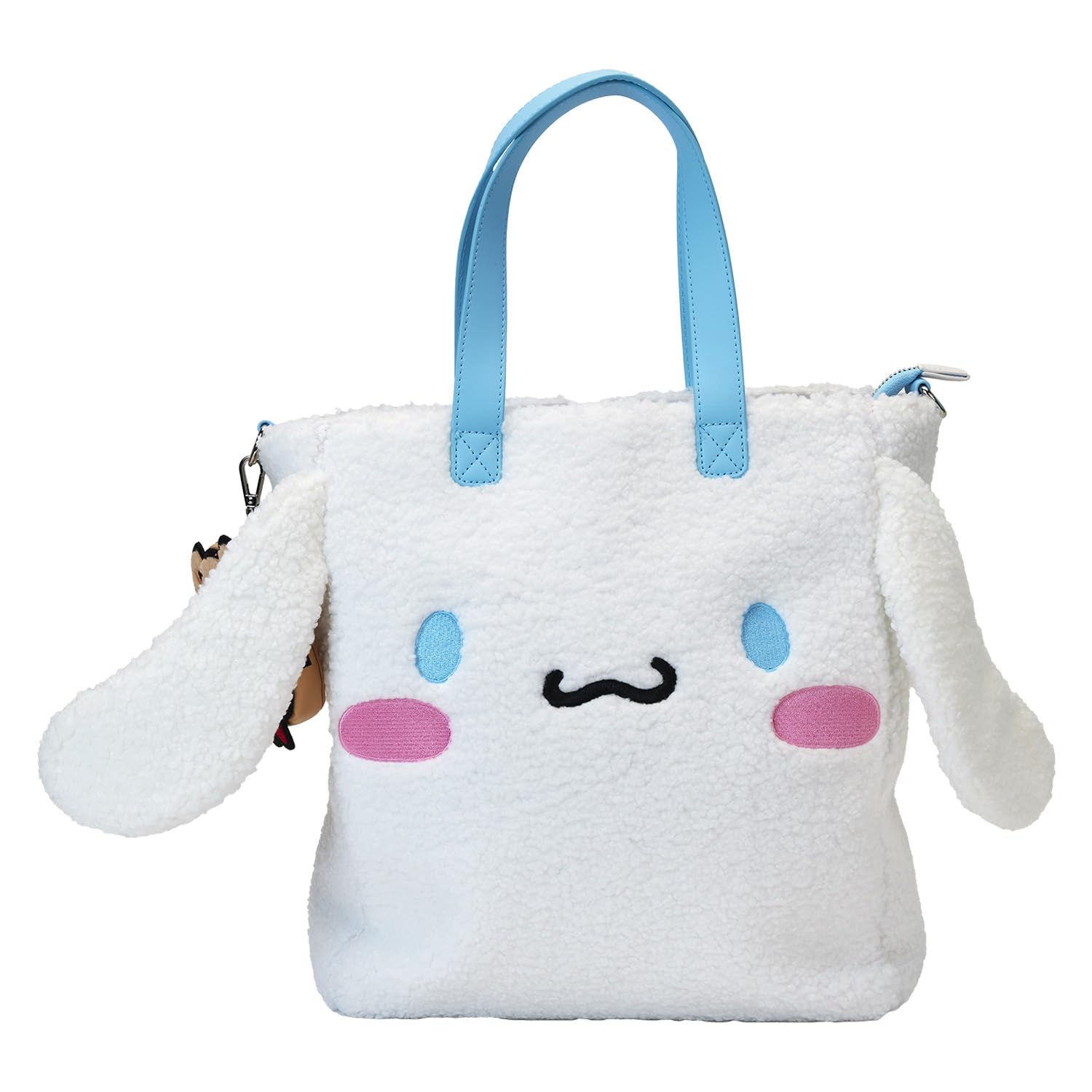 Loungefly Sanrio Cinnamoroll Sherpa Tote Bag with Coin Bag