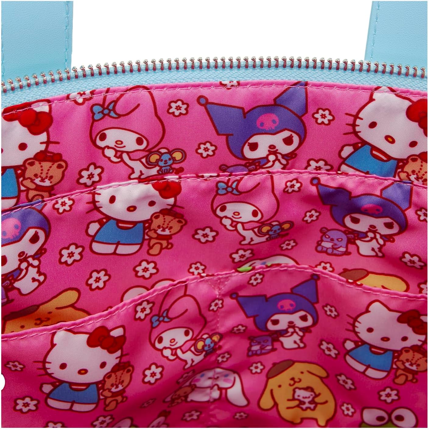 Loungefly Sanrio Cinnamoroll Sherpa Tote Bag with Coin Bag