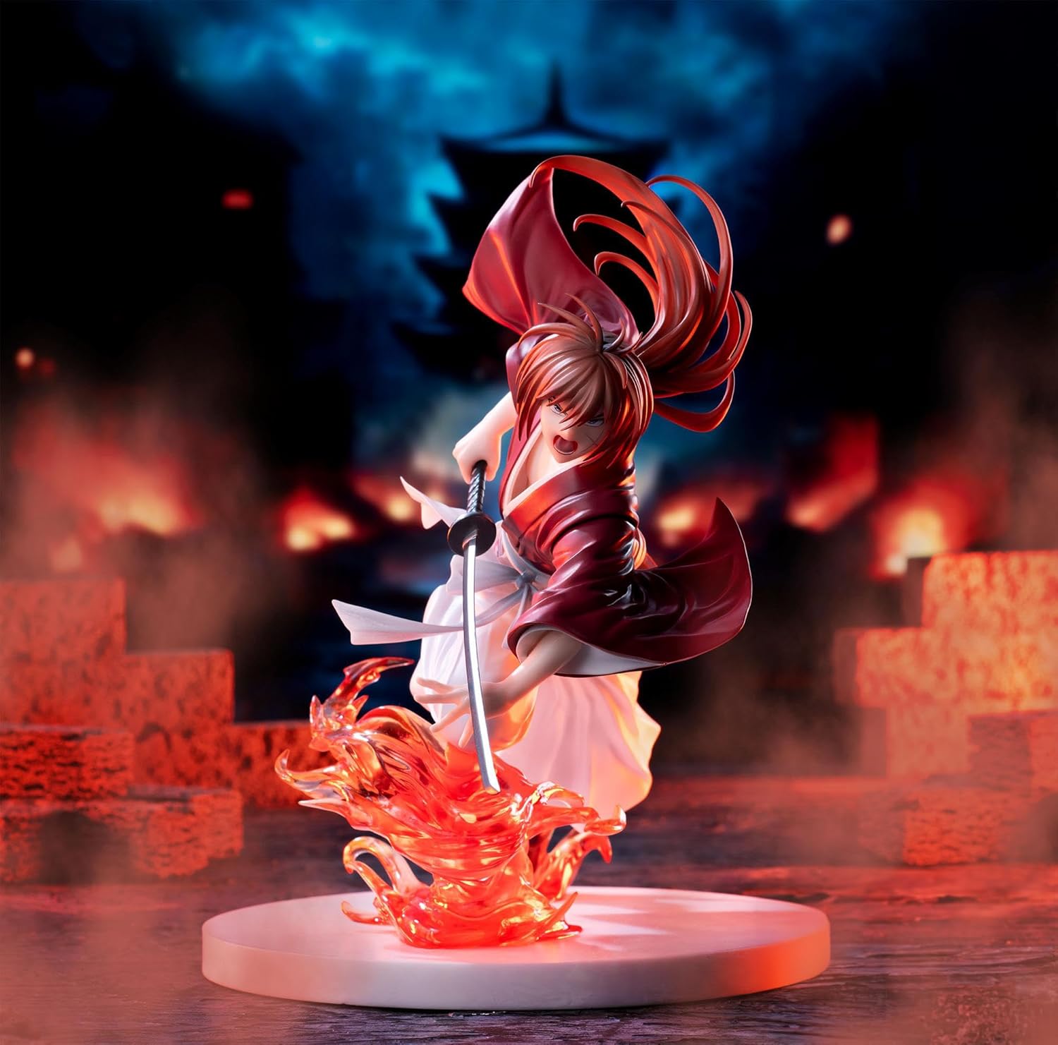 SEGA -Luminasta TV Anime Rurouni Kenshin Kenshin Himura Figura