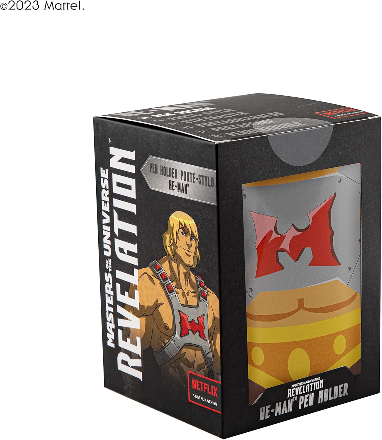 Cinereplicas Motu He-Man Pewter Pen Holder 12 x 8 cm Official Licence