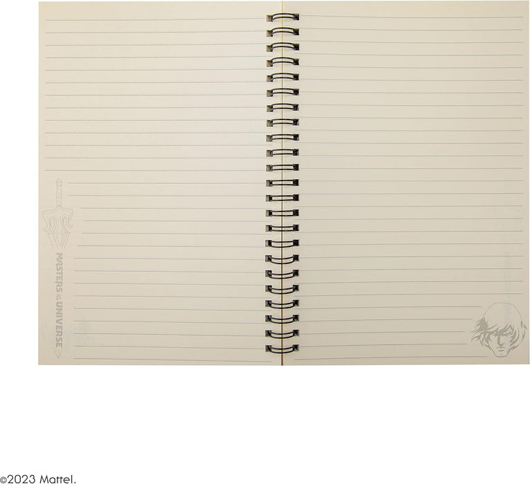 Cinereplicas MOTU - He-Man Spiralnotizbuch 120p 14.5 * 21cm - Offizielle Lizenz