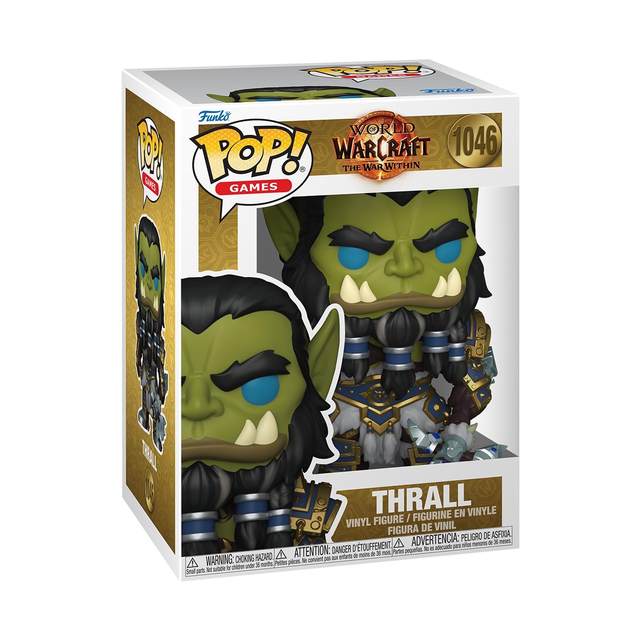 Funko POP! Games: WoW - Thrall - World Of Warcraft - Collectable Vinyl Figure - Gift Idea - Official Merchandise - Toys for Kids & Adults - Video Games Fans - Model Figure for Collectors and Display
