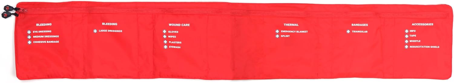 Lifesystems Bike First Aid Kit, CE Certified Contents, Specifically Designed for Cycling and Mountain Biking