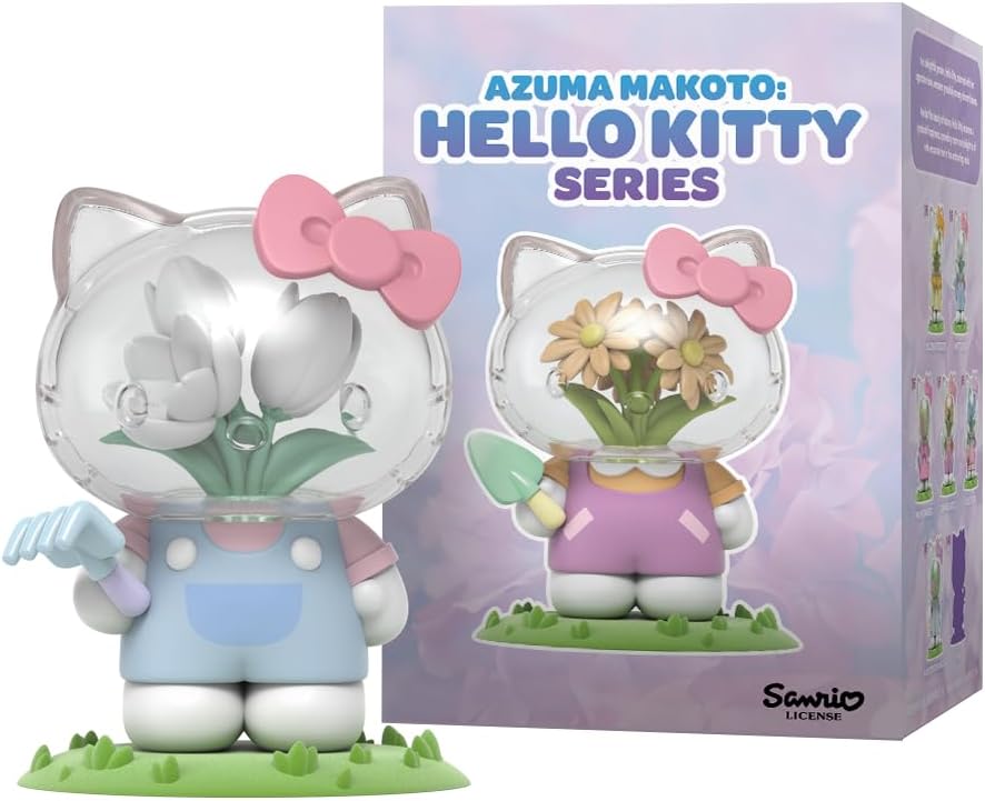 Mighty Jaxx Azuma Makoto x Sanrio: Hello Kitty Series | Sealed Tray of 6 - Contains No Duplicates | Blind Box Toy Collectible Figurines