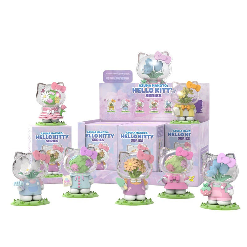 Mighty Jaxx Azuma Makoto x Sanrio: Hello Kitty Series | Sealed Tray of 6 - Contains No Duplicates | Blind Box Toy Collectible Figurines