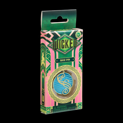 Wicked: Shiz University Pin Badge - The Noble Collection, Metal, No es una piedra preciosa