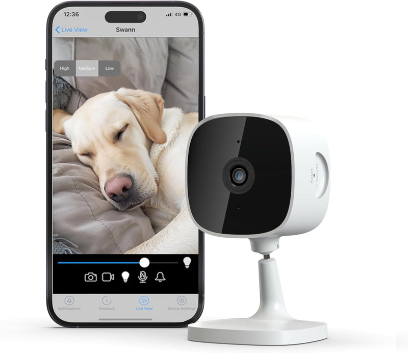 EUK-Swann EVO 2K Indoor Wi-Fi Camera