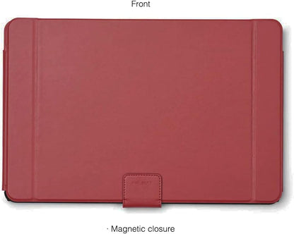 Philbert Danish Design Lux kap voor 4-in-1 laptop - schermschaduw, privacyscherm, hittebescherming, contrastverbetering - geschikt voor 15"-16" laptops, zelfstaande hoes met zak - rood