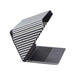 Philbert Danish Design Lux kap voor 4-in-1 laptop - schermschaduw, privacy, hittebescherming, contrastverbetering - geschikt voor 15"-16" laptops, zelfstaande hoes met zak - gestreept