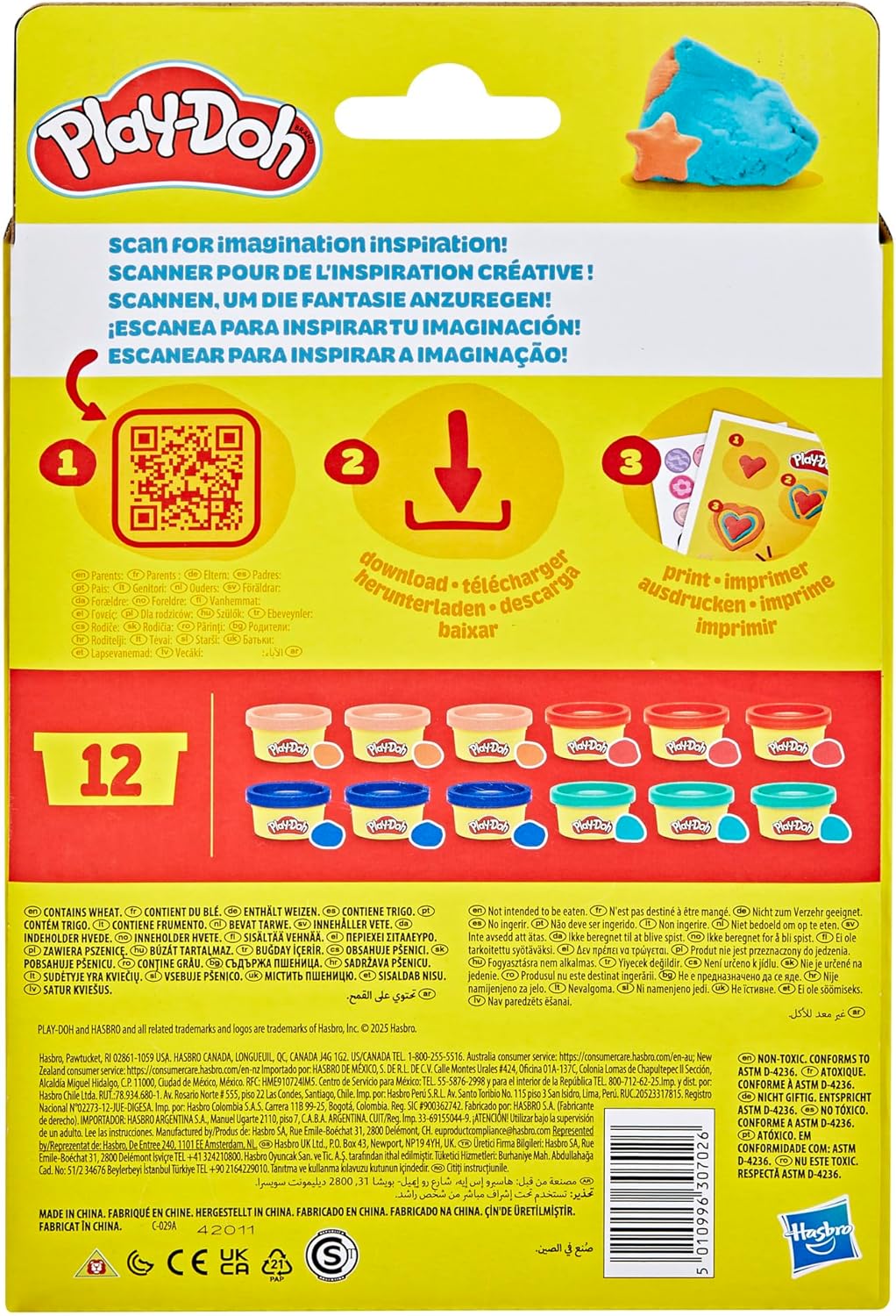 Play-Doh Treats and Party Favours 12 Pack