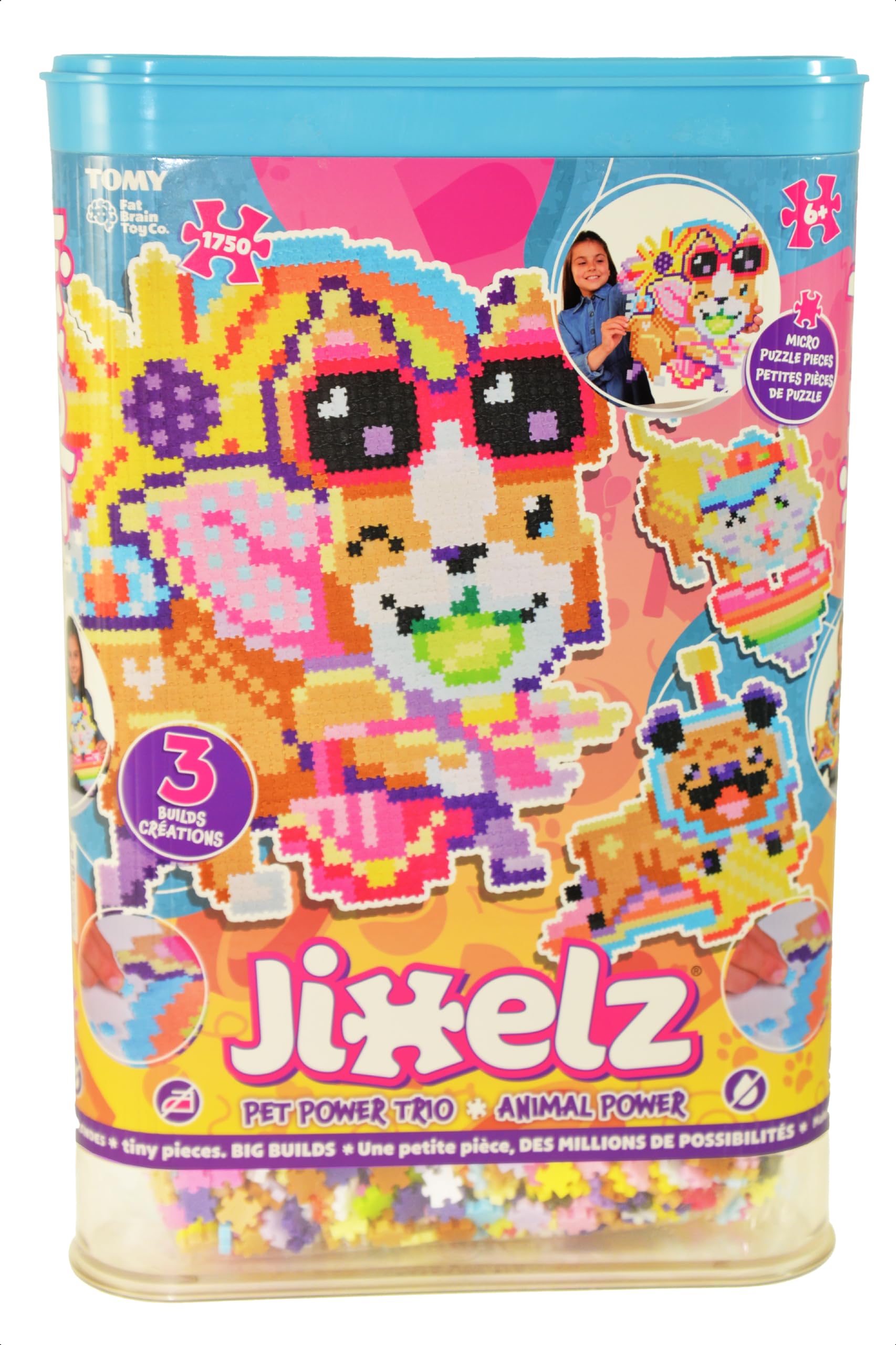 Fat Brain Toys T73620 Jixelz, Multicoloured