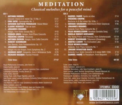 Meditation - Classical Melodies for a Peaceful Mind Vol. 2