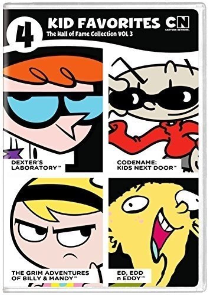4 KID FAVORITES CARTOON NETWORK: HALL OF FAME #3 - 4 KID FAVORITES CARTOON NETWORK: HALL OF FAME #3 (4 DVD