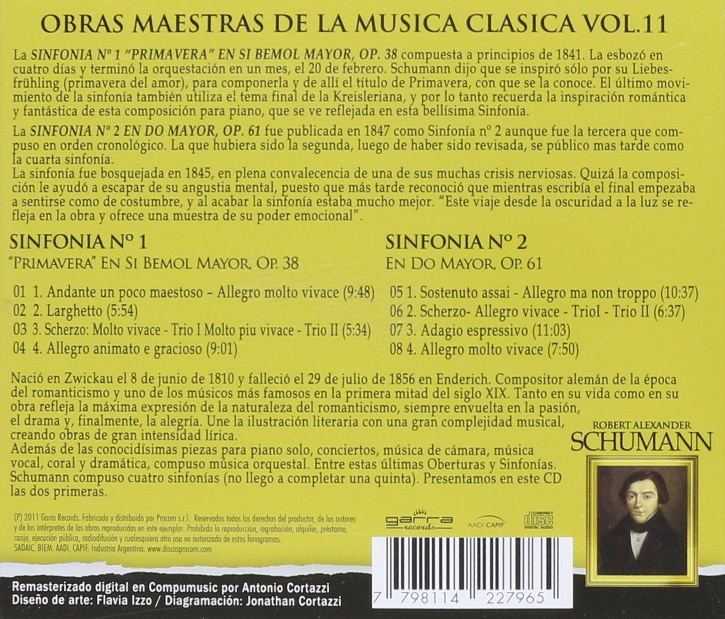 Schumann: Op.38/Op. 61