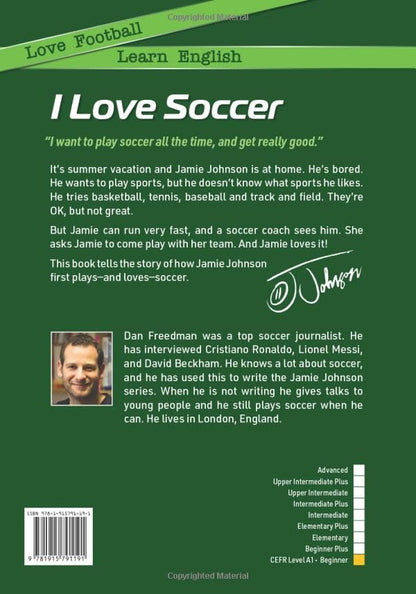 Jamie Johnson: I Love Soccer (HATRIQA Graded Readers)