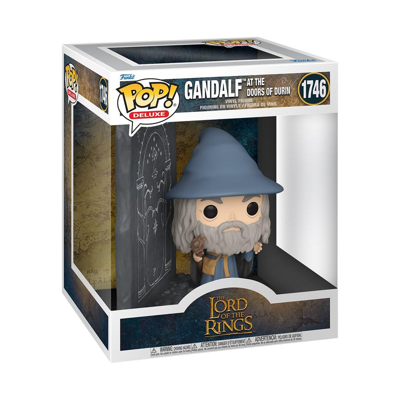 Funko Pop Deluxe : Lord of The Rings S8 - Gandalf - Figurine en Vinyle à Collectionner - Idée Cadeau - Marchandise Officielle - Jouets pour Enfants et Adultes - Fans de cinéma