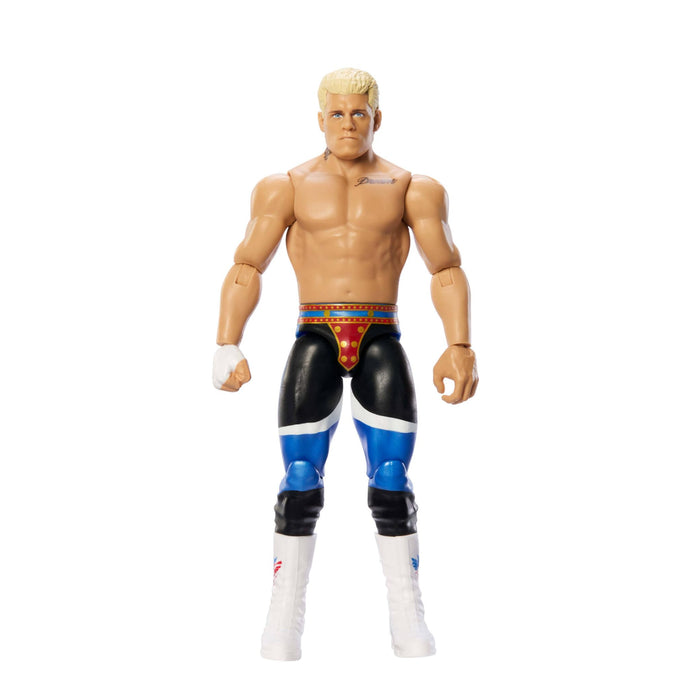 Mattel WWE Cody Rhodes “The American Nightmare” Action Figure, Main Event Series #153 6-inch Collectible with 10 Articulation Points & Life-Like Look, JCV37