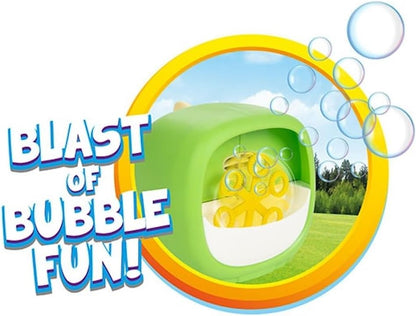 Toi-Toys Macchina per bolle di sapone Cube 3Var funzionamento a batteria