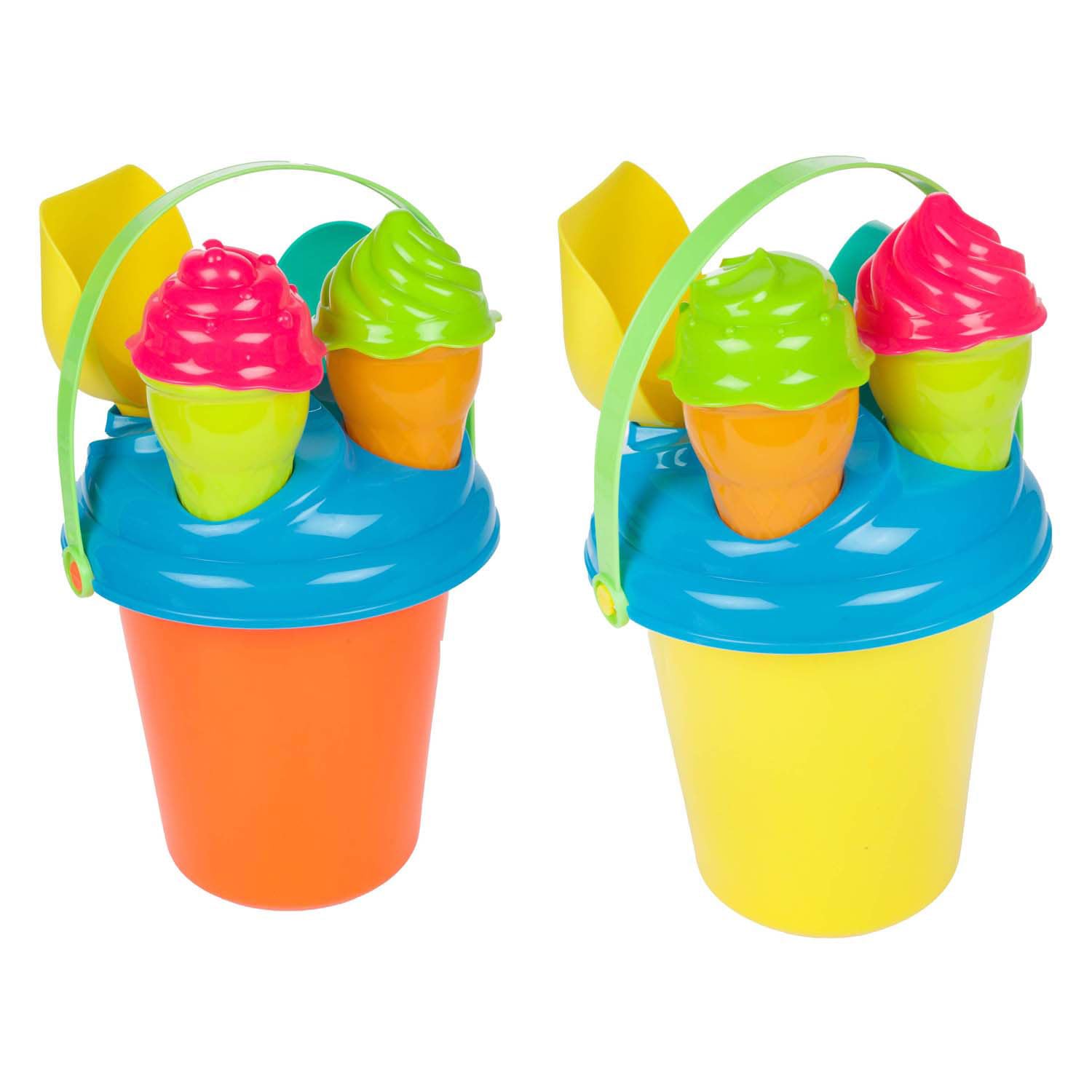 Toi-Toys Play Out - Set da spiaggia Emmer en Ijsvormen, 8 dlg.