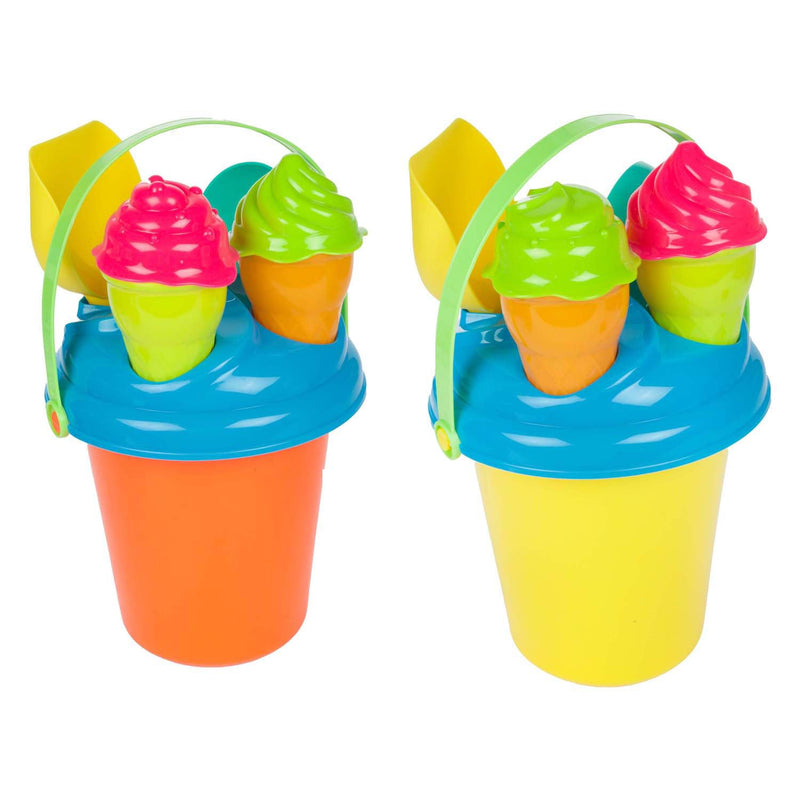 Toi-Toys Play Out - Set da spiaggia Emmer en Ijsvormen, 8 dlg.