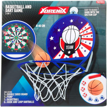 Adrenix - Adrenix Spel Darts Basketbal 2in1 Spel