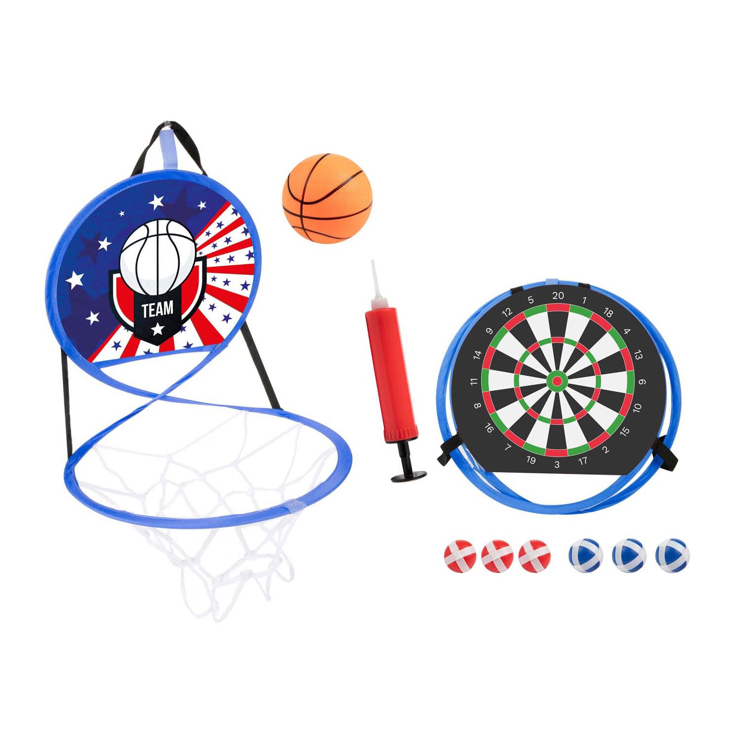 Adrenix - Adrenix Spel Darts Basketbal 2in1 Spel
