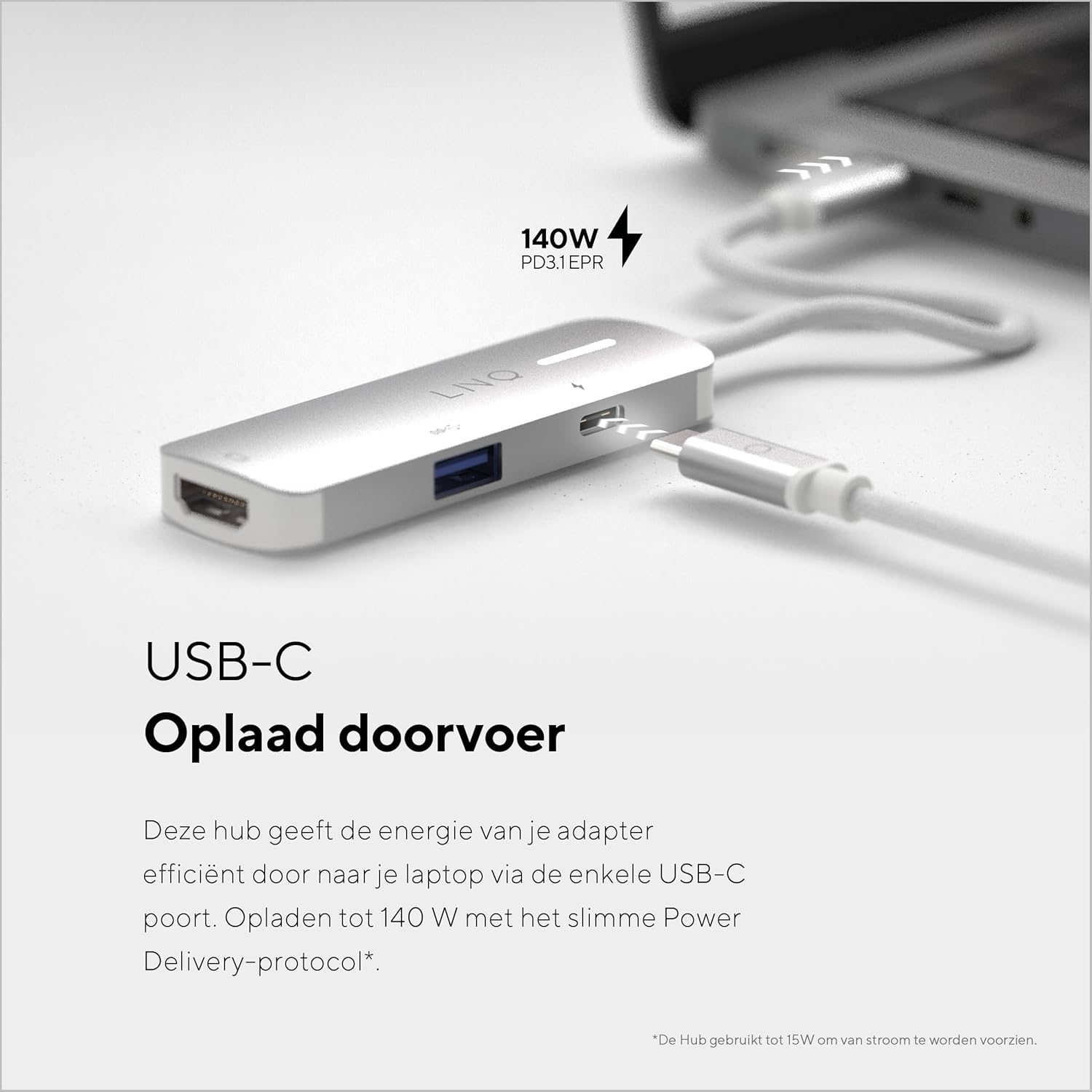 Linq - 3In1 140W Usb-C Multiport Hub