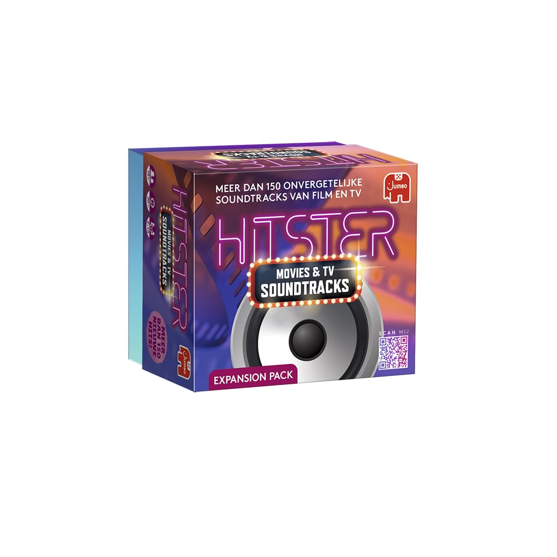 Jumbo Hitster Movies & TV Soundtracks Erweiterungsset, Party Game, Musikspiel, Actionspiel