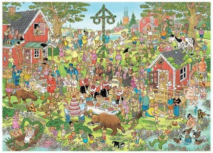 Jan van Haasteren - Midsummer party - 1000 pieces