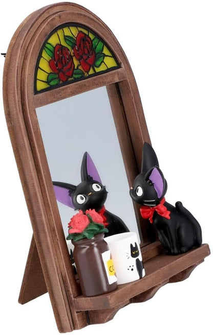 KIKIS DELIVERY SERVICE - Jiji in front of mirror -