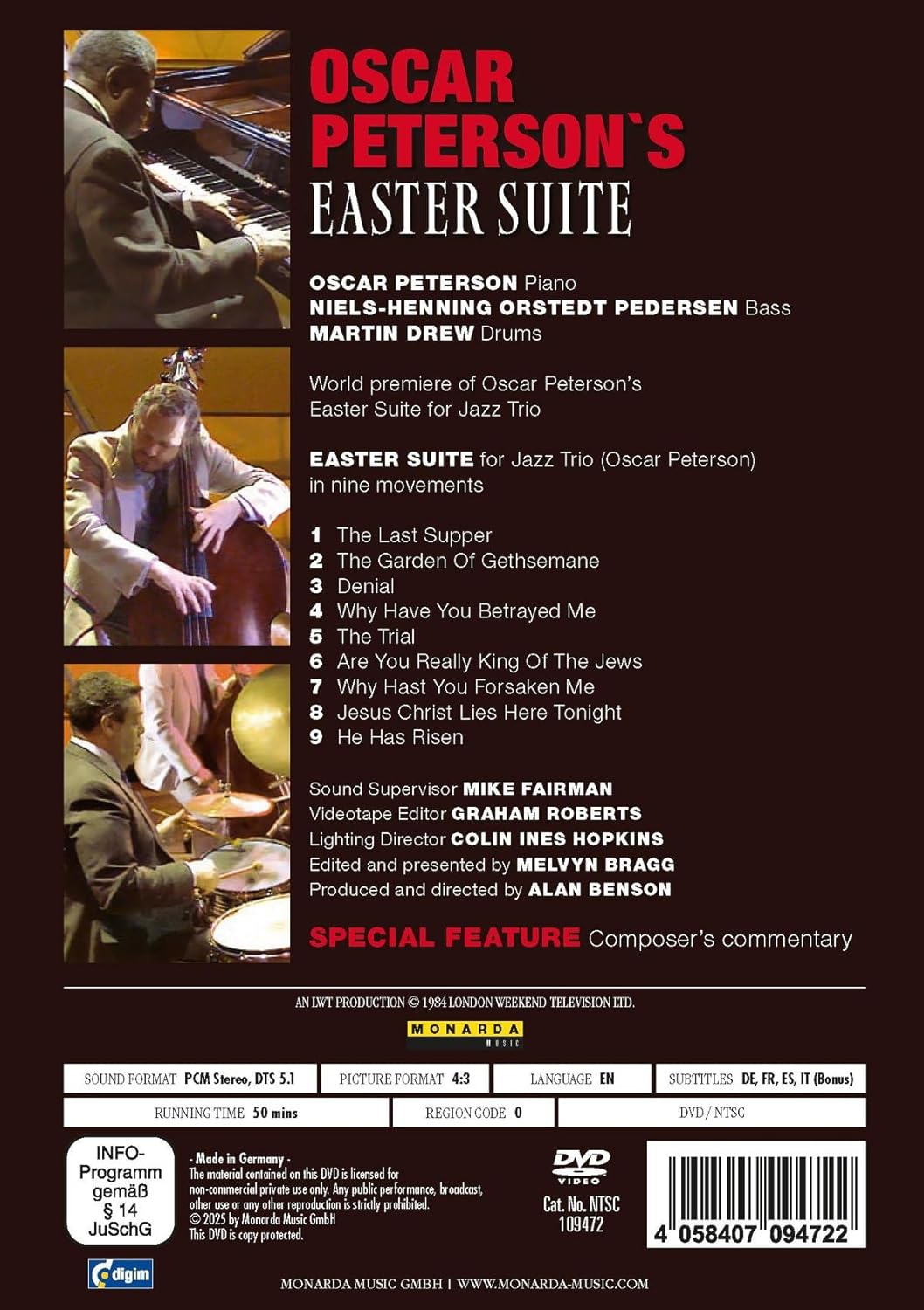Oscar Peterson Easter Suite