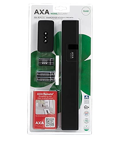 Axa Raamopener (Remote 2.0) Zwart: Met Afstandsbediening, Voor Klepraam Of Bovenlicht. Skg**