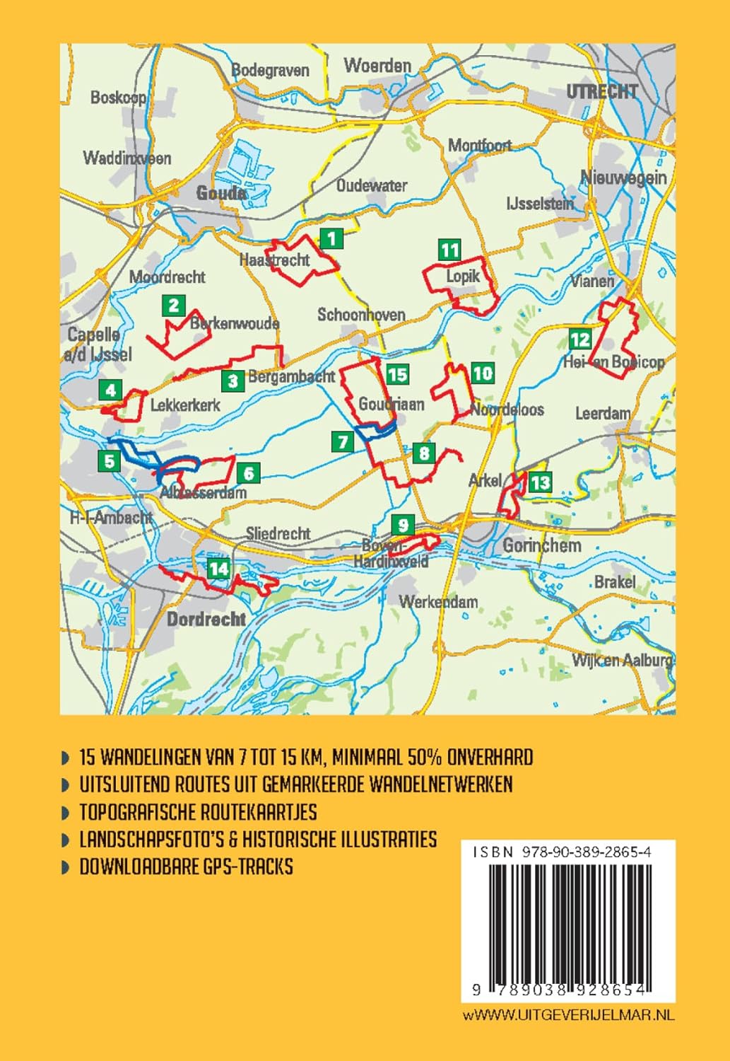 Zuid-Hollands rivierenland (De mooiste netwerkwandelingen