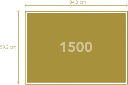 Clementoni Puzzel - Rome 1500 Stukjes - Puzzel Voor Volwassenen 14-99 Jaar, Italy, Colosseum, Gemaakt In Italië 31717