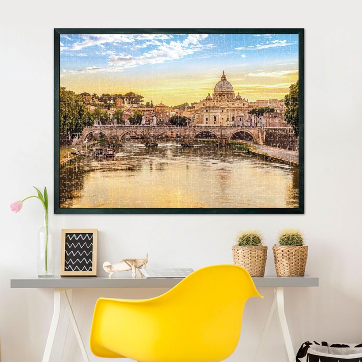 Clementoni Puzzel - Rome 1500 Stukjes - Puzzel Voor Volwassenen 14-99 Jaar, Italy, Colosseum, Gemaakt In Italië 31717