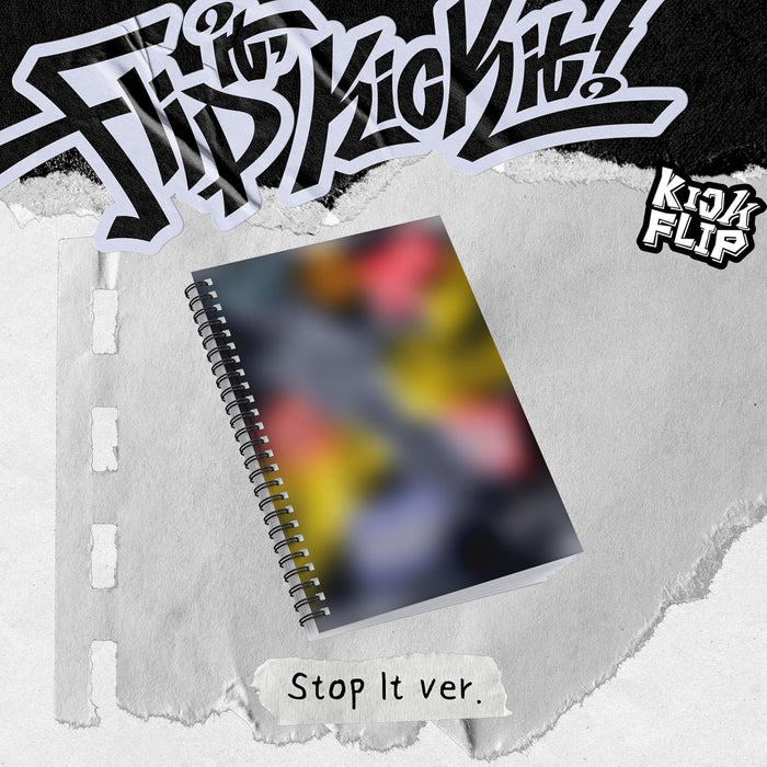 Flip It, Kick It! - incl. Photobook, Track Folded Poster, Sticker Pack, Skateboard Bookmark, Crew Card, 2 Photocards + Polaroid