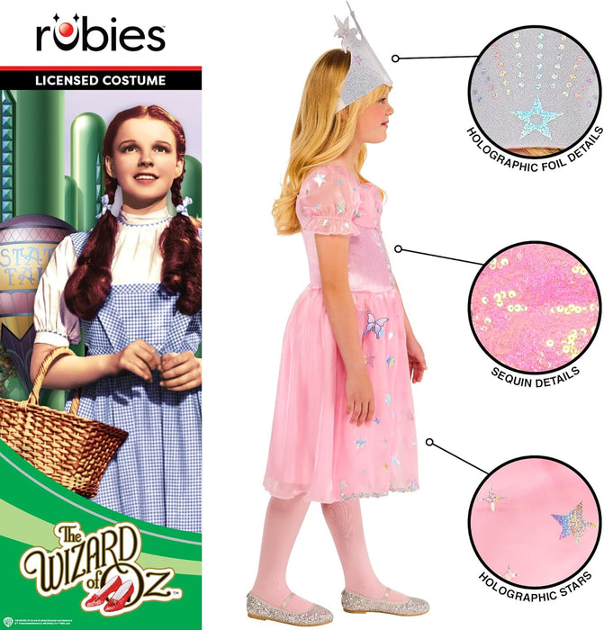 Rubie's Official Wizard of Oz Glinda Costume 9-10 Years