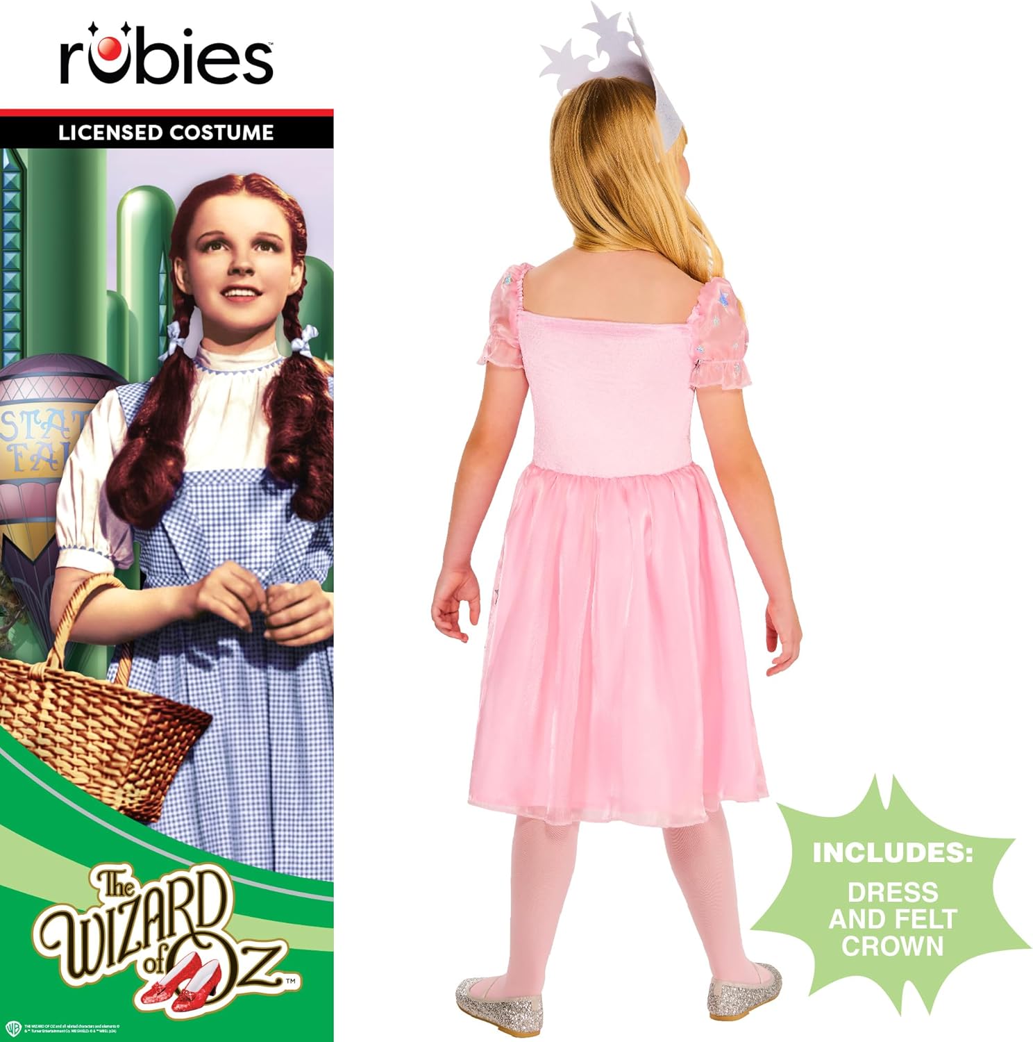 Rubie's Official Wizard of Oz Glinda Costume