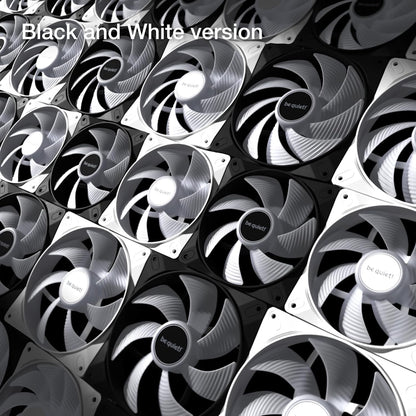 be quiet! Light Wings LX PWM Ventilateur haute vitesse 140 mm avec 3 ventilateurs, moyeu lumineux et pales givrées Plusieurs couleurs et effets, câble ARGB avec option de connexion en série