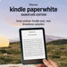 Amazon - Kindle Paperwhite Signature Ed 32Gb 12Th Gen (2024) With Ads