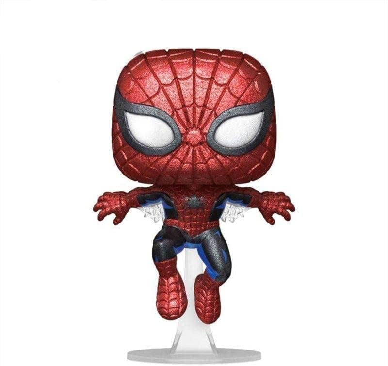 Funko 68371 Pop! Marvel: Beyond Amazing - Spider-man (Glitter Diamond Special Edition) #593